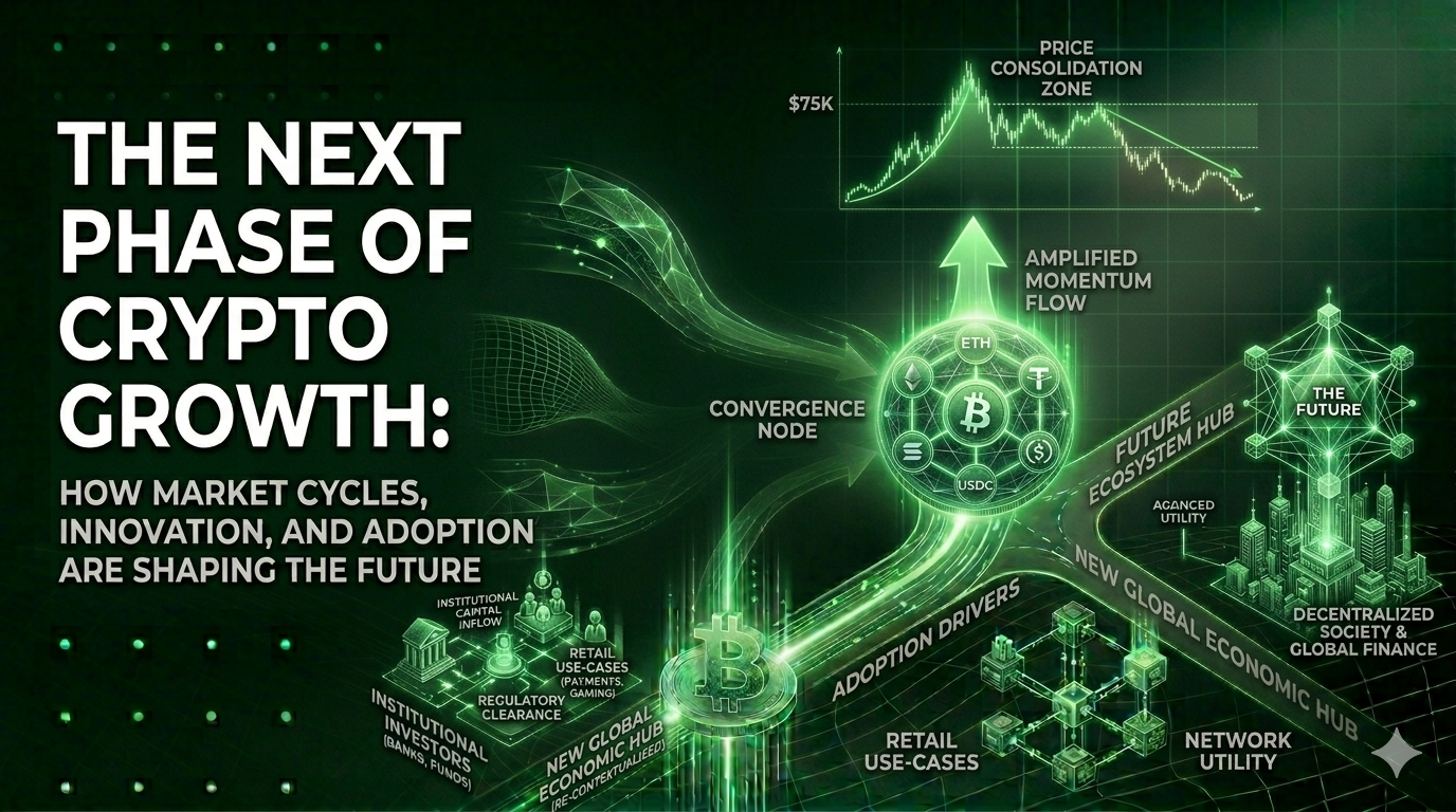 The Next Phase of Crypto Growth: How Market Cycles, Innovation, and Adoption Are Shaping the Future