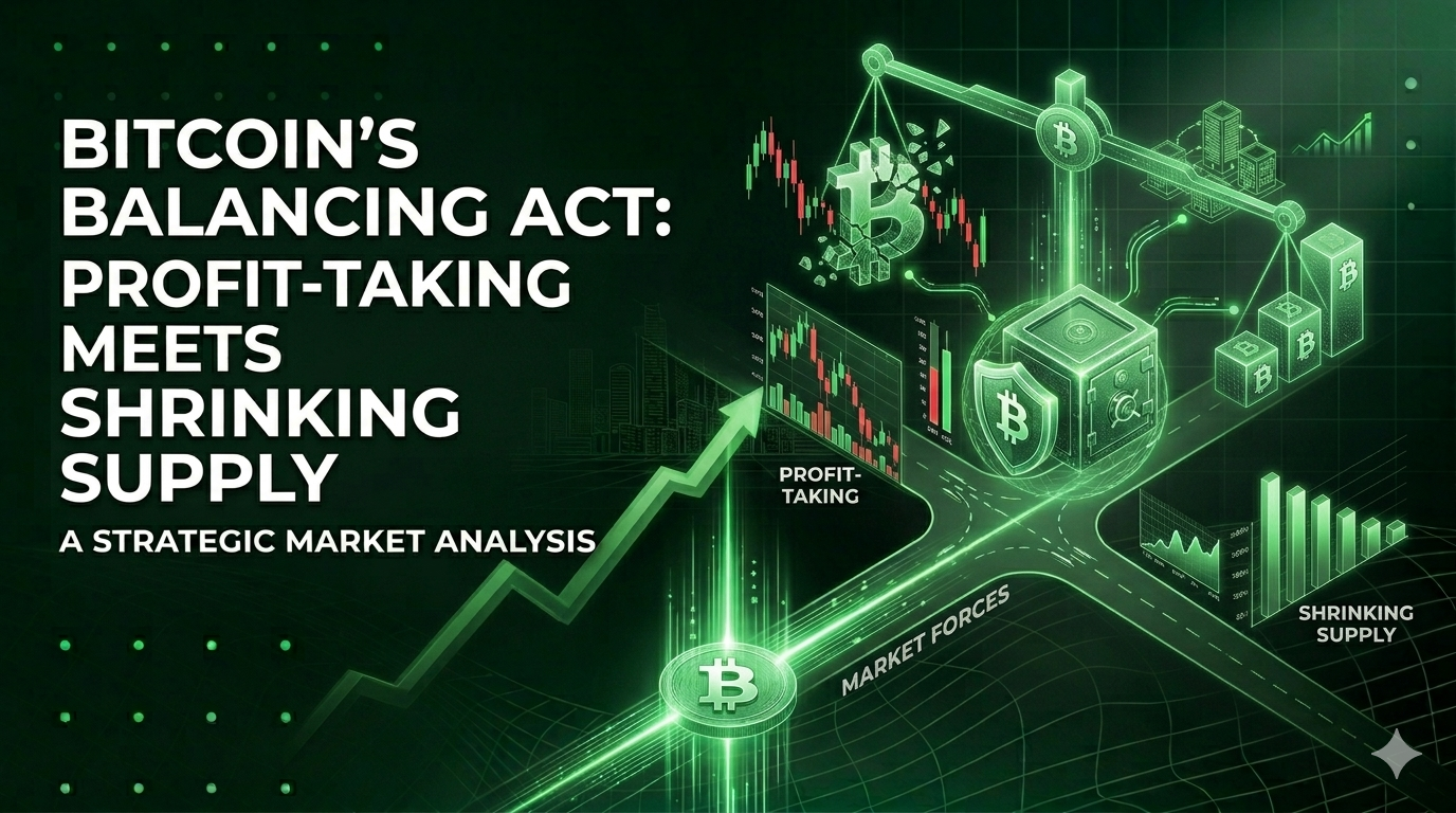 Bitcoin’s Balancing Act: Profit-Taking Meets Shrinking Supply