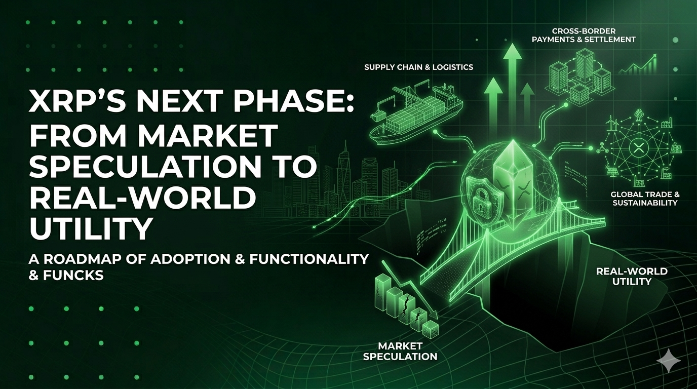 XRP’s Next Phase: From Market Speculation to Real-World Utility