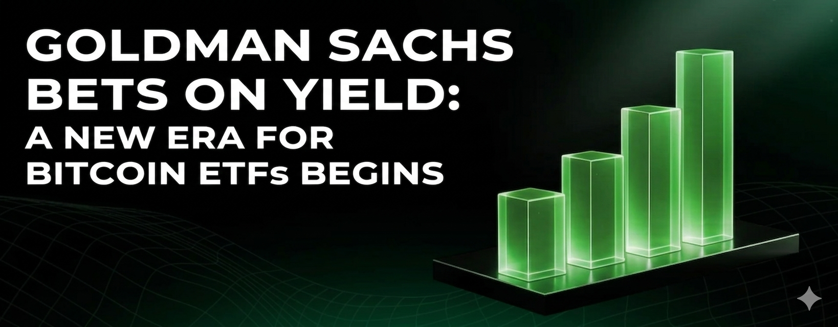 Goldman Sachs Bets on Yield: A New Era for Bitcoin ETFs Begins