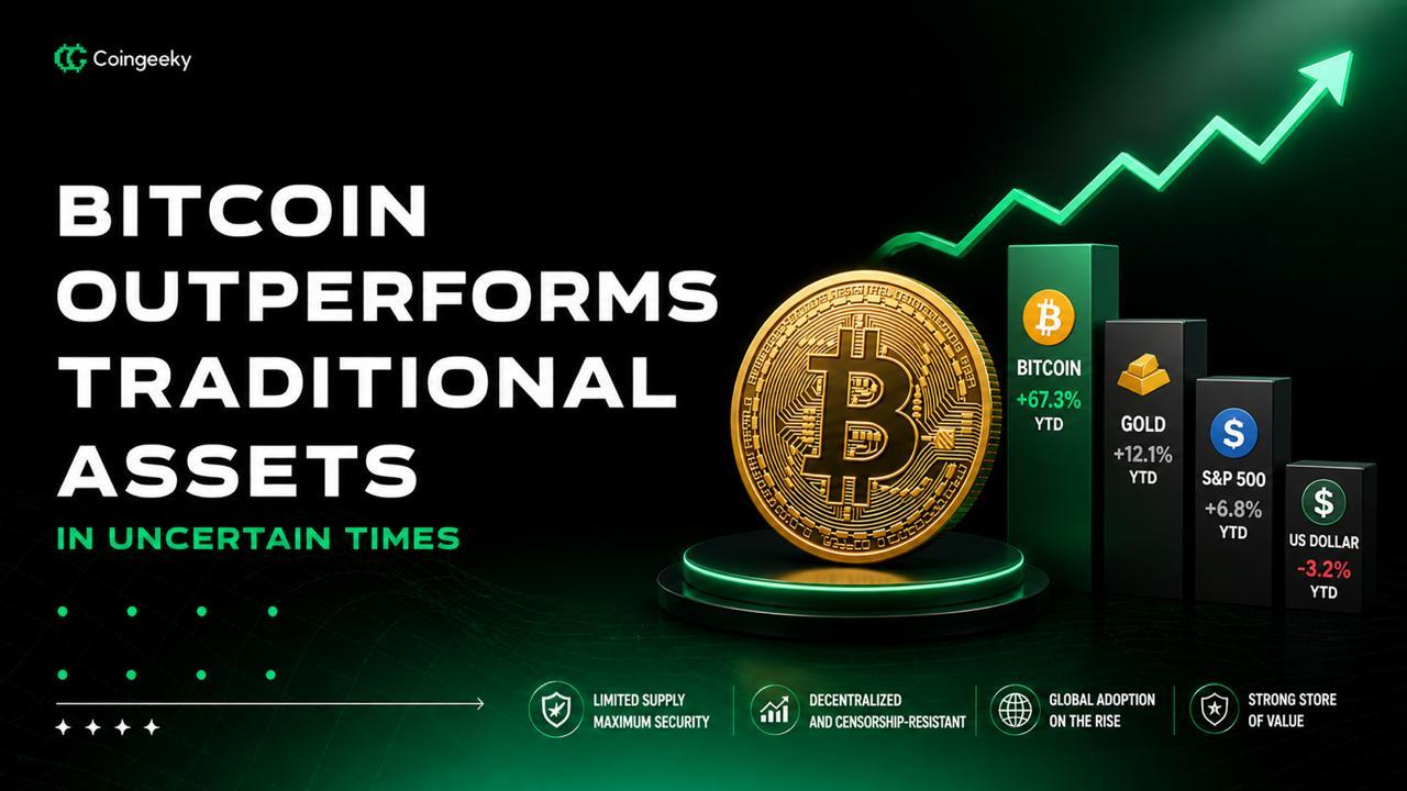 Bitcoin Outperforms Traditional Assets in Uncertain Times