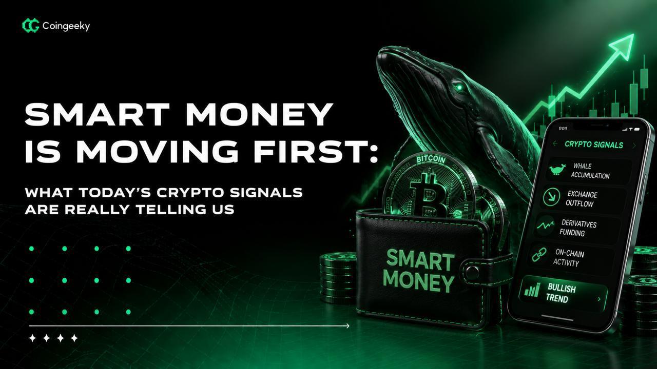 Smart Money Is Moving First: What Today’s Crypto Signals Are Really Telling Us