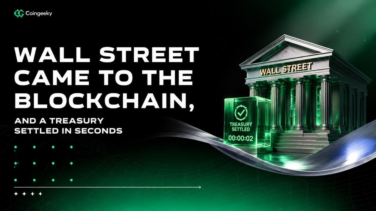 Wall Street Came to the Blockchain, and a Treasury Settled in Seconds