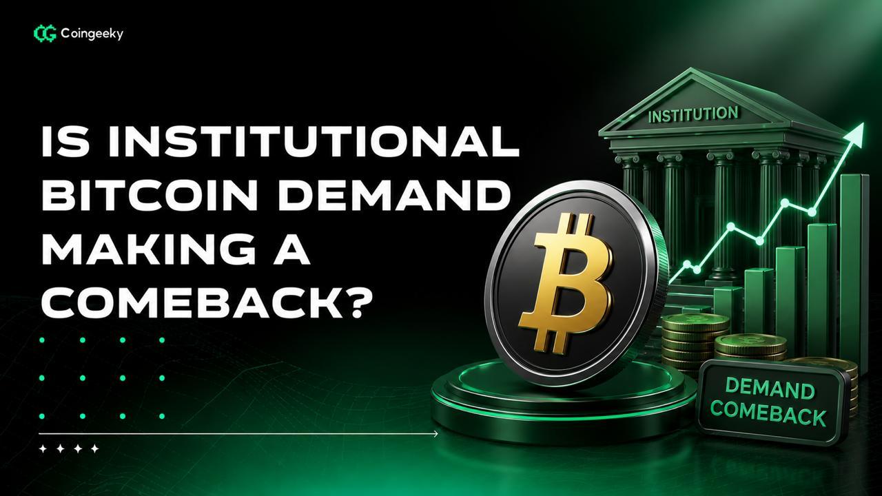 Is Institutional Bitcoin Demand Making a Comeback? The ETF Data Says Maybe