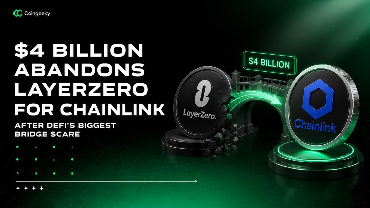 $4 Billion Abandons LayerZero for Chainlink After DeFi's Biggest Bridge Scare