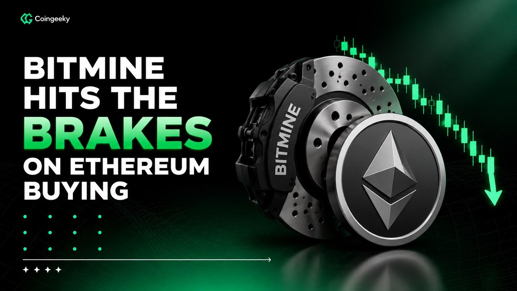 Bitmine Hits the Brakes on Ethereum Buying