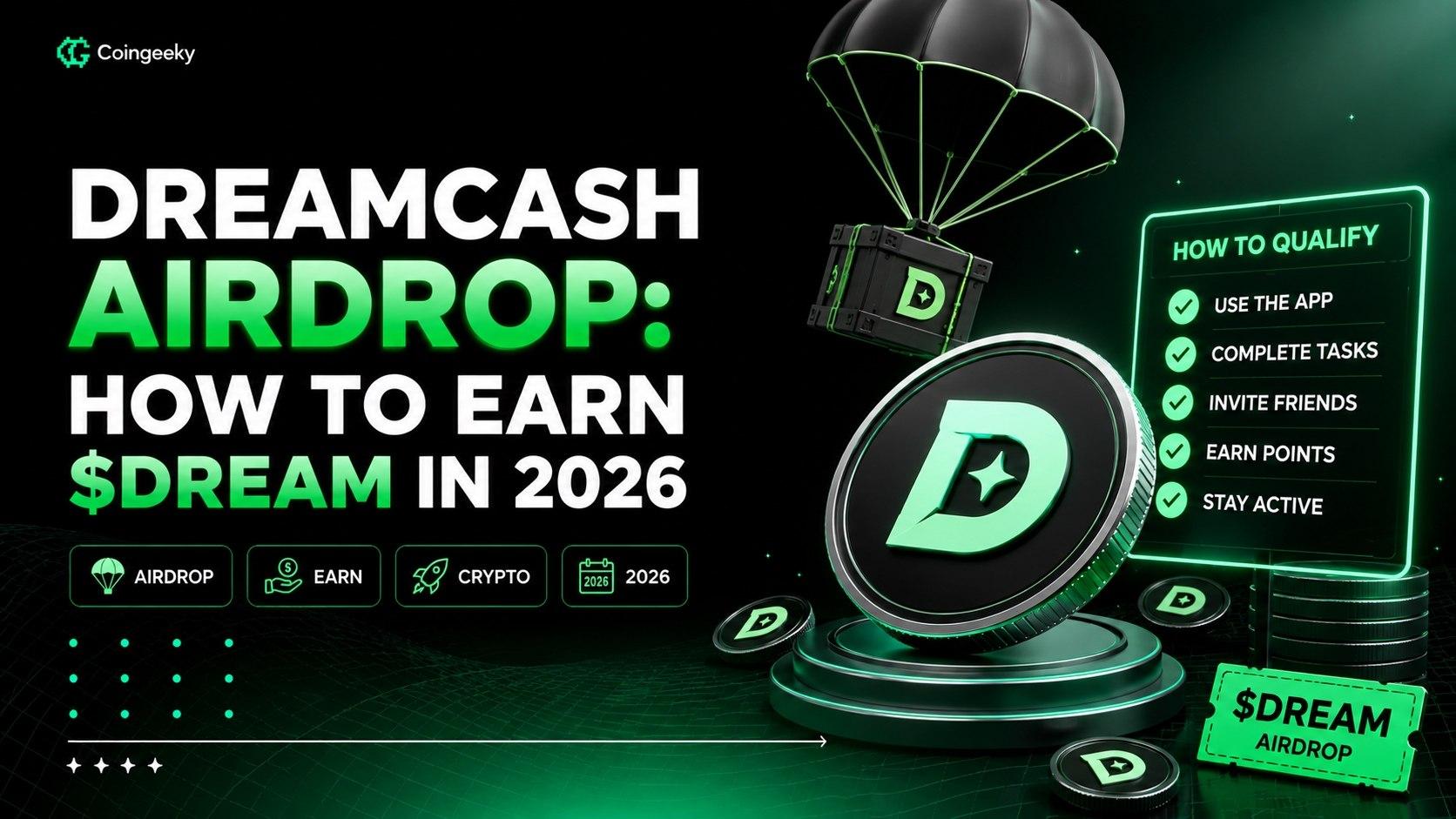 Dreamcash Airdrop: How to Earn $DREAM in 2026