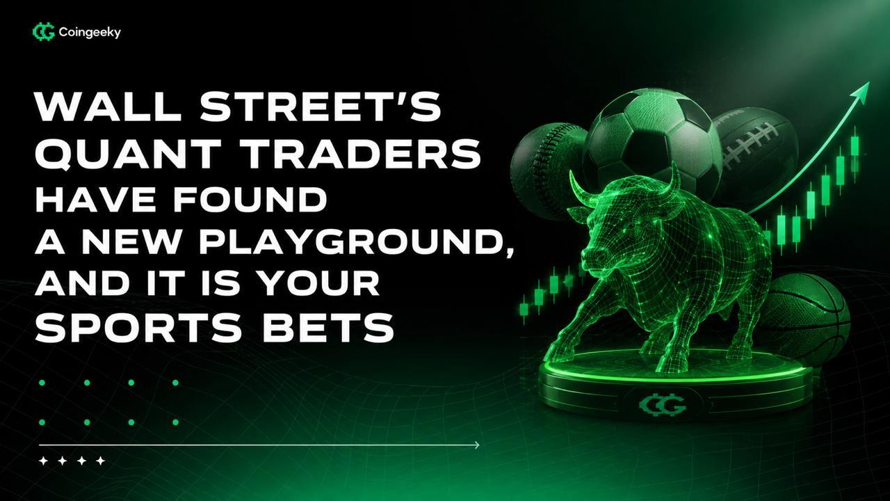 Wall Street's Quant Traders Have Found a New Playground, and It Is Your Sports Bets