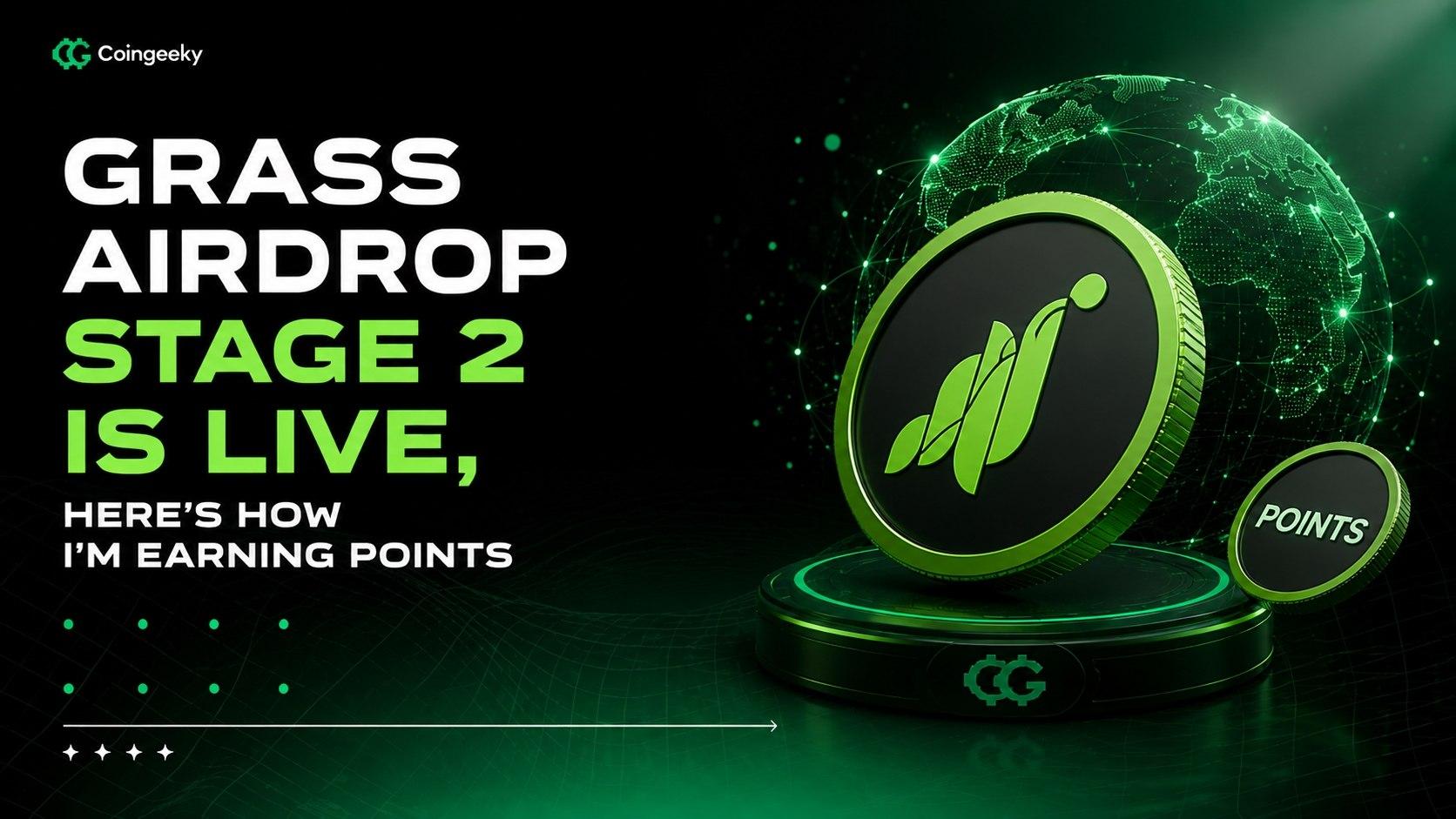 Grass Airdrop Stage 2 Is Live, Here's How I'm Earning Points
