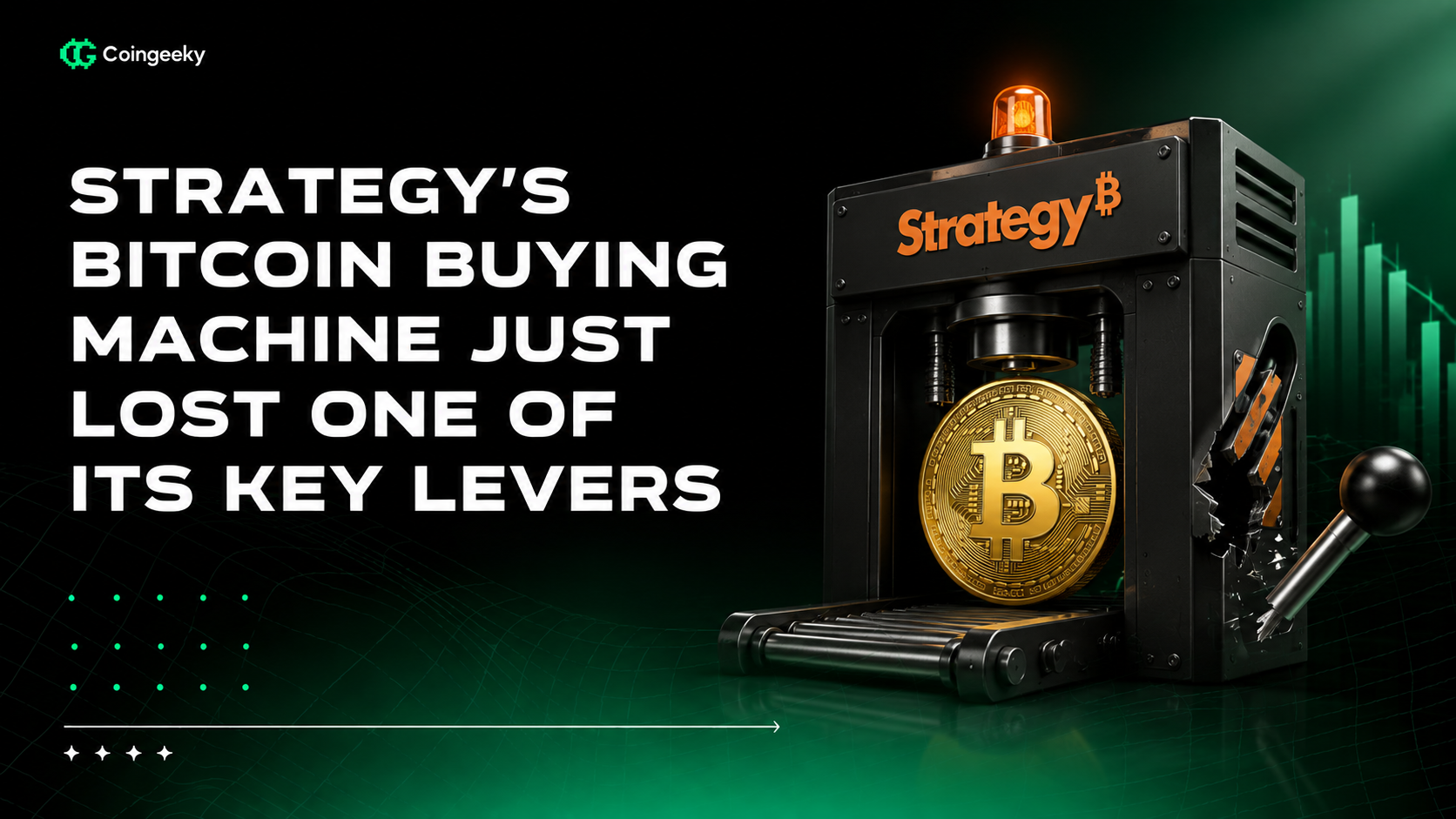 Strategy's Bitcoin Buying Machine Just Lost One of Its Key Levers