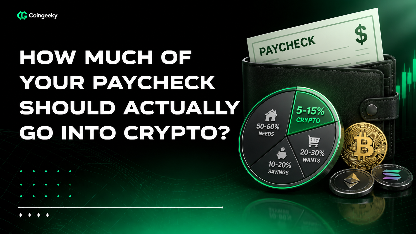 How Much of Your Paycheck Should Actually Go Into Crypto?