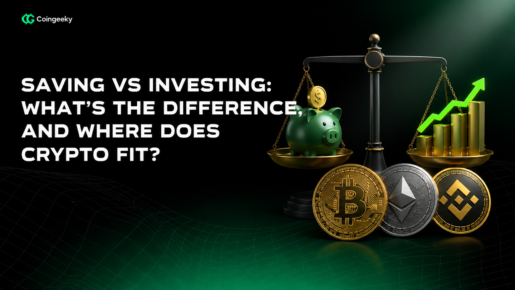 Saving vs Investing: What's the Difference, and Where Does Crypto Fit?