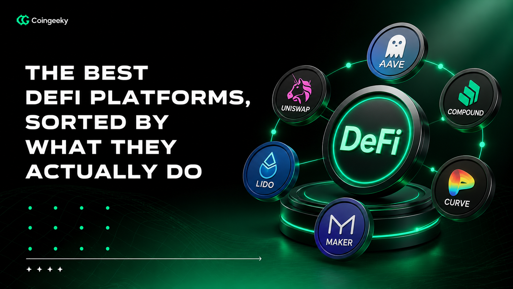 The Best DeFi Platforms, Sorted by What They Actually Do