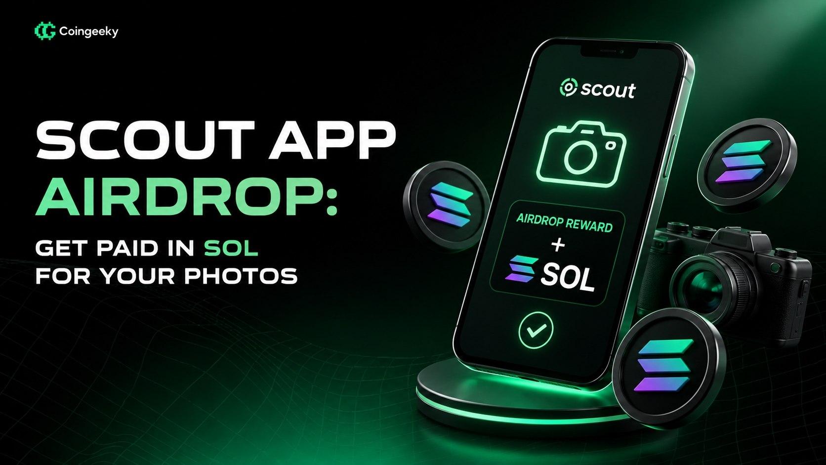Scout App Airdrop: Get Paid in SOL for Your Photos