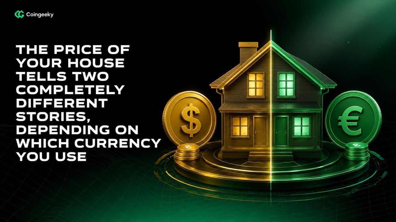 The Price of Your House Tells Two Completely Different Stories, Depending on Which Currency You Use
